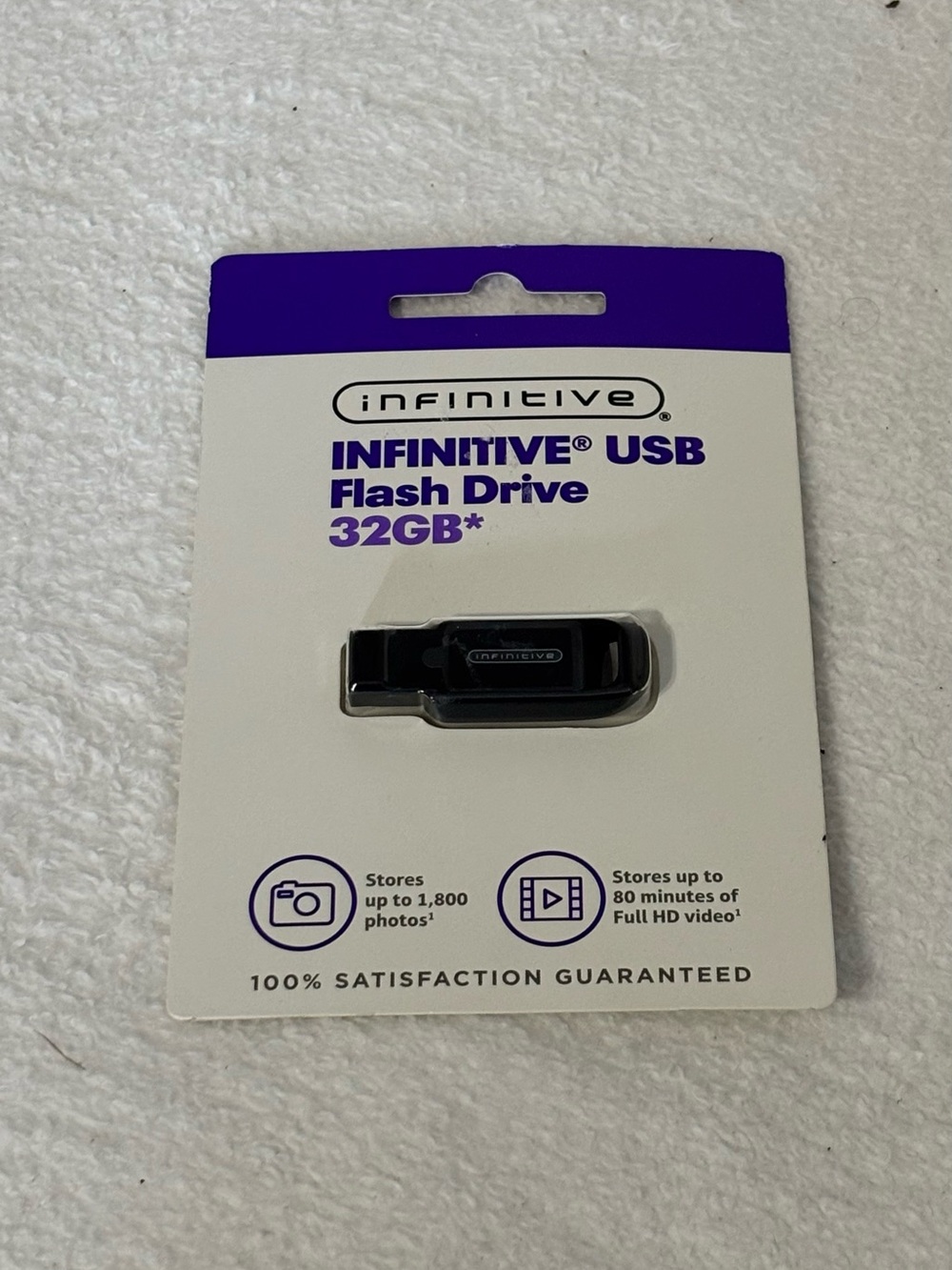 32GB USB Flash Drive - Black